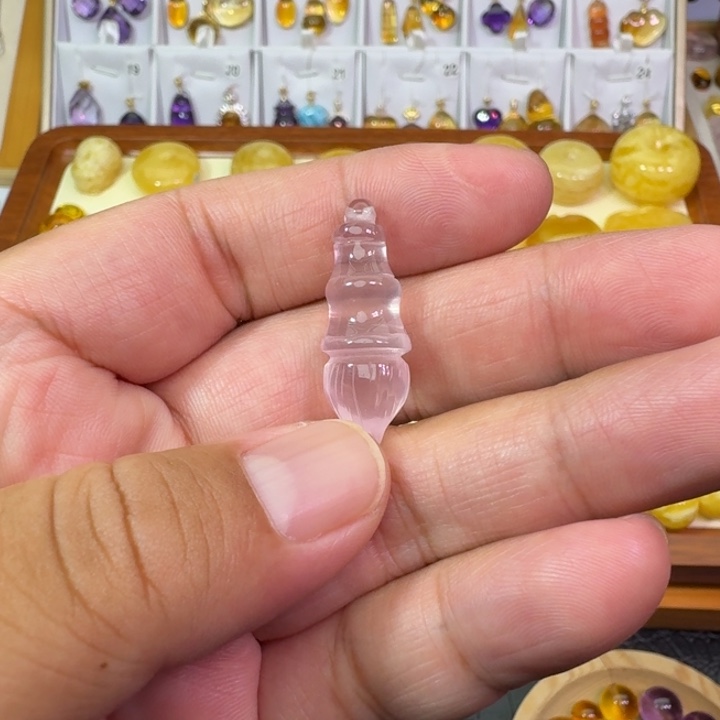未镶嵌颈饰水晶吊坠