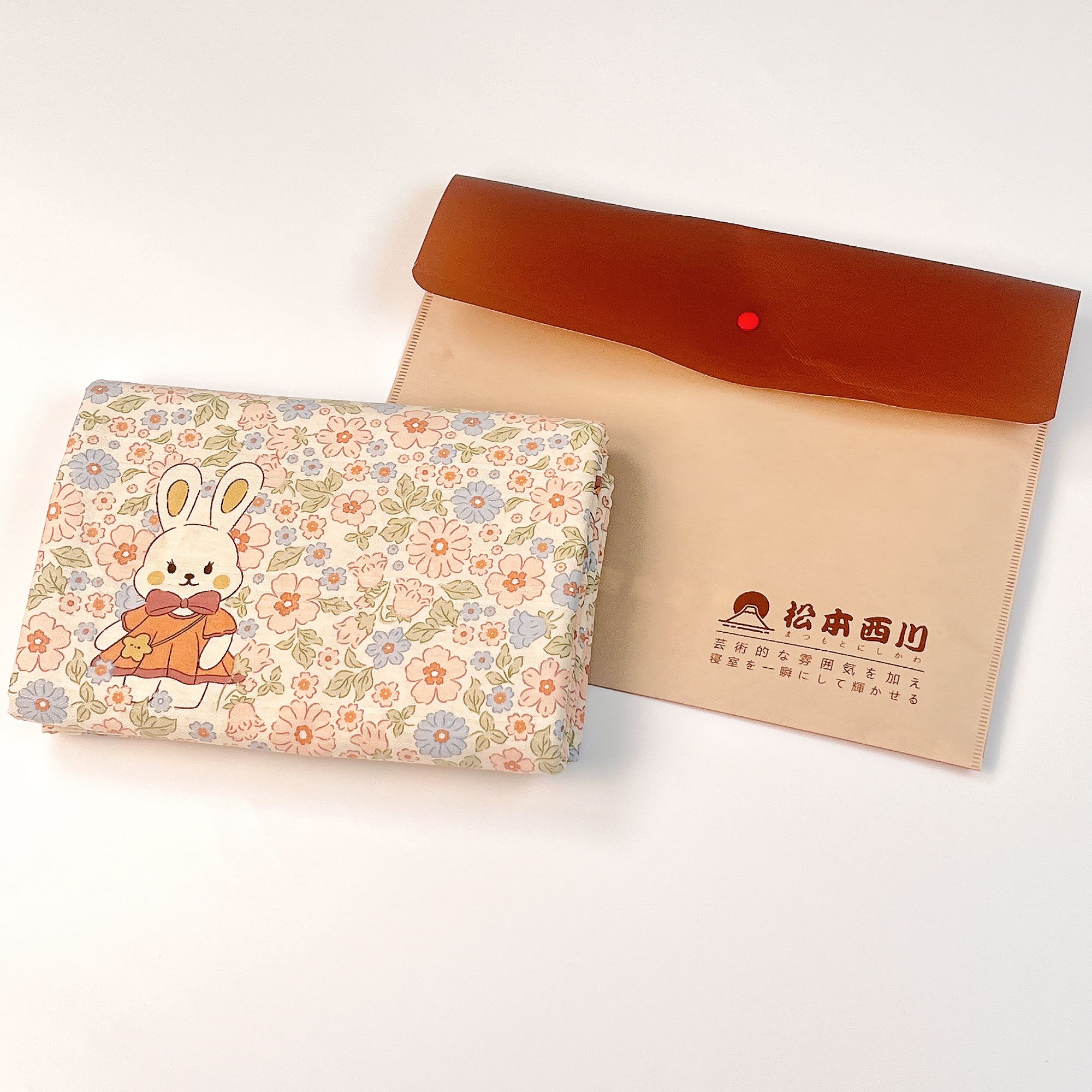 【歪歪精选】230*240老粗布床单  花间