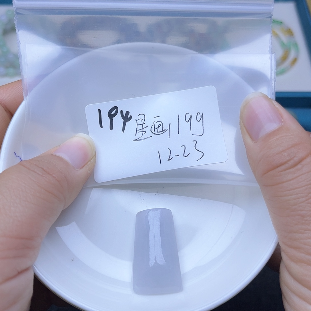 ****画翡翠未镶嵌颈饰不退