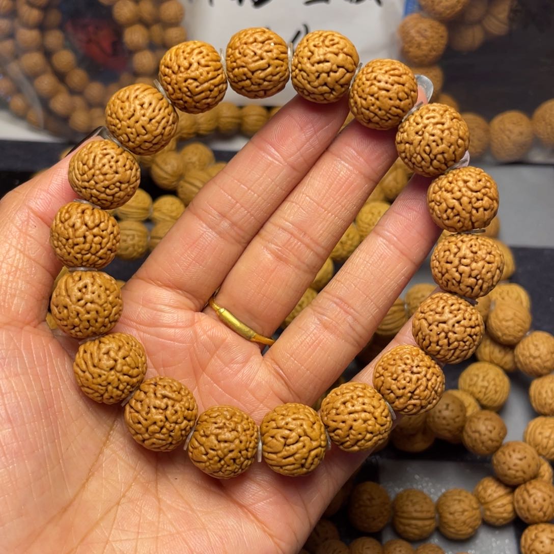 手串桃核德**烤16.5金刚手串