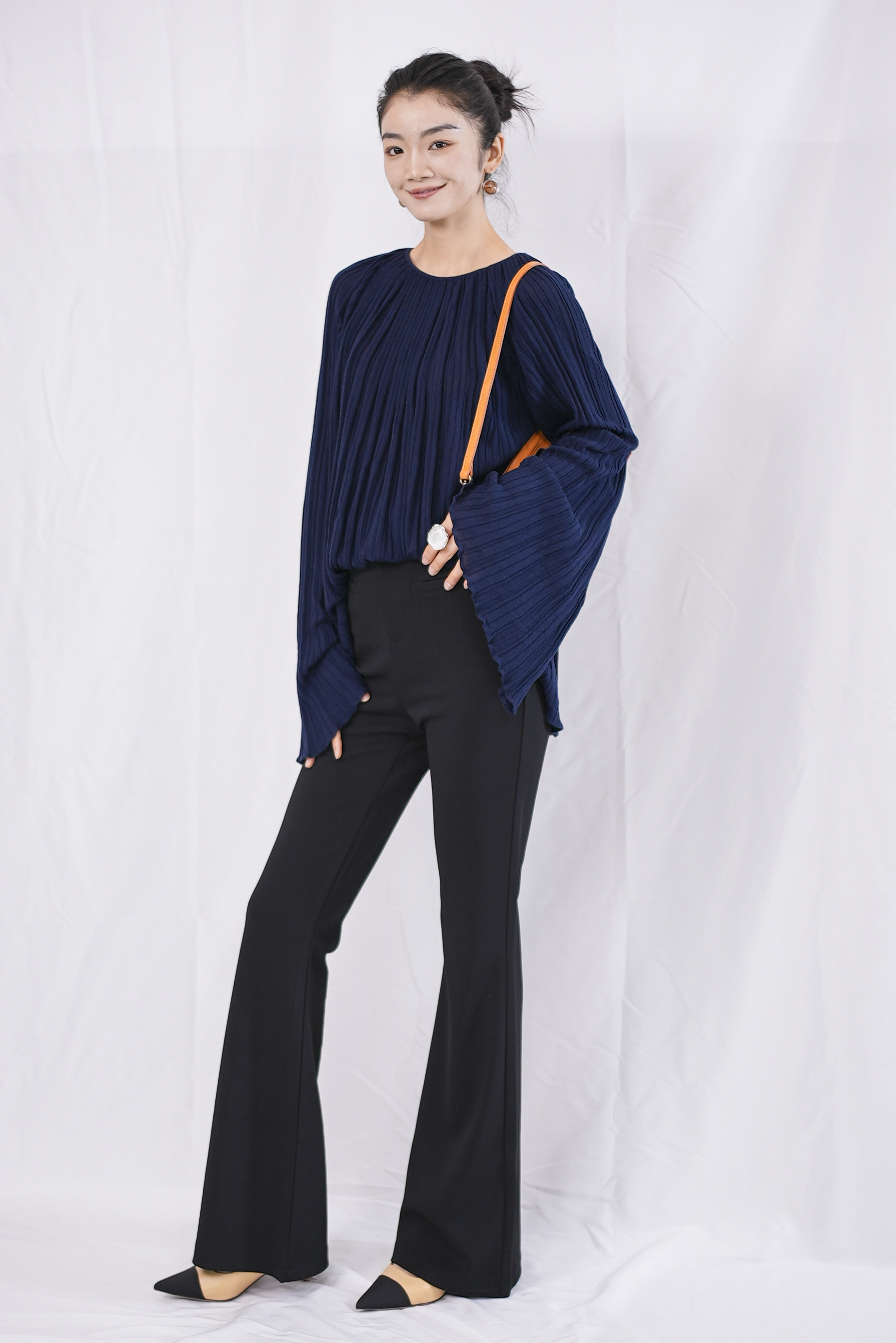 CHUN·「劳瑞尔优雅鱼尾裤」气质时尚休闲日常百搭简约显瘦慵懒宽松