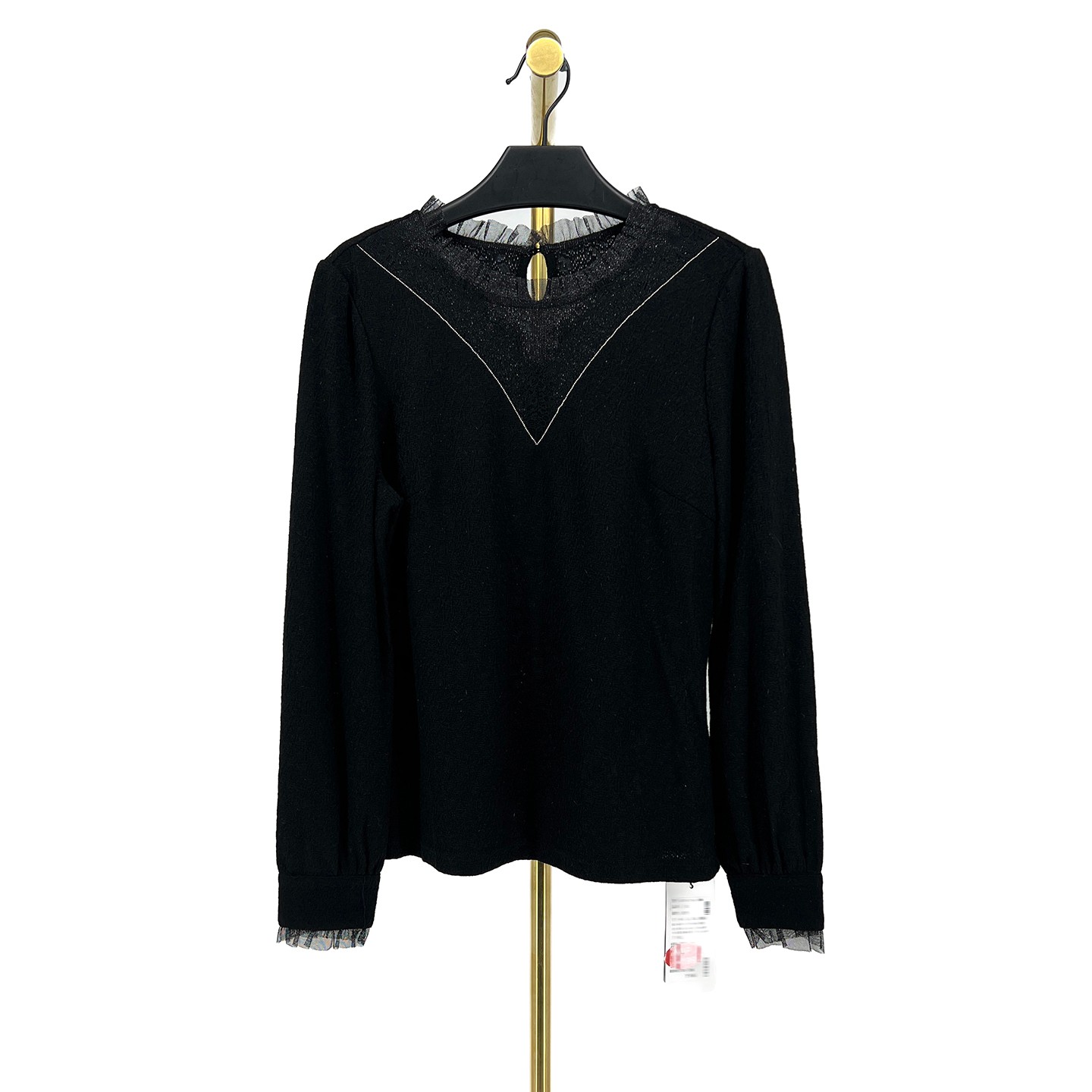  台湾品牌女装高端秋冬新款上衣 伽4374A