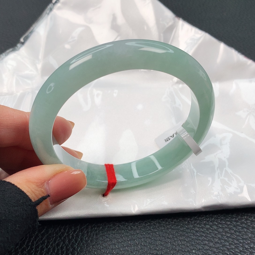 翡翠手镯未镶嵌缅甸天然a货翡翠2816