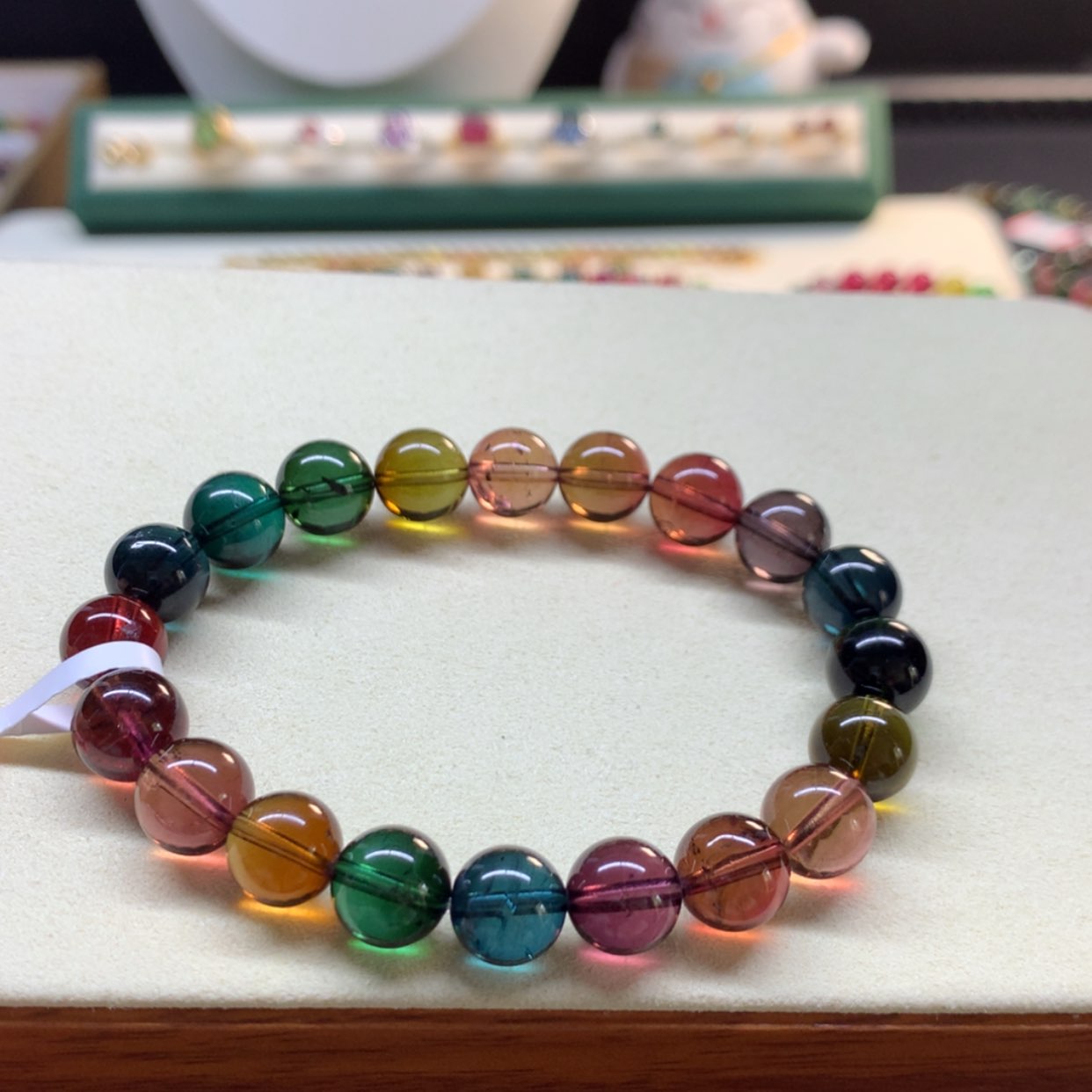 【闪购商品】碧玺手串未镶嵌老矿色标9.8mm