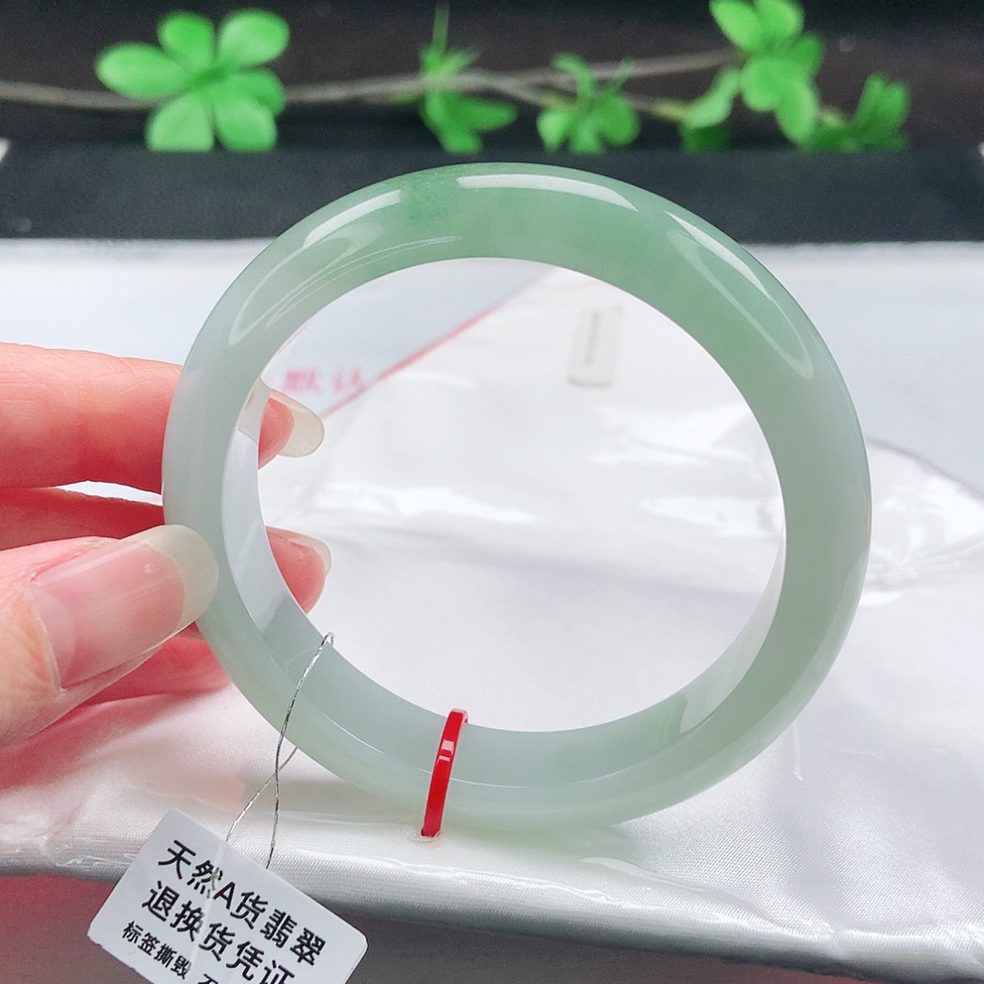 未镶嵌手镯翡翠55圈