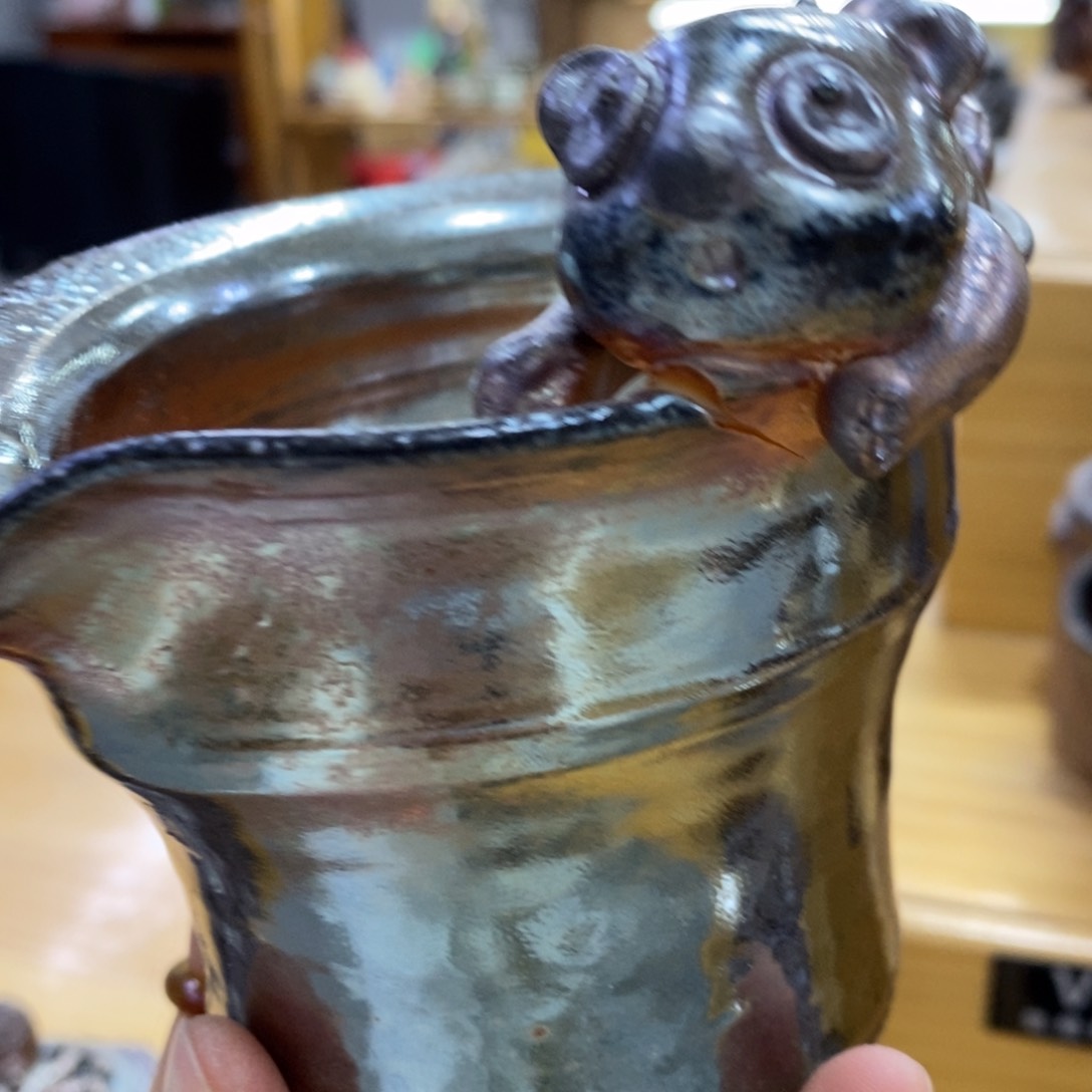 陶园柴烧，精品高货。V49瑕疵