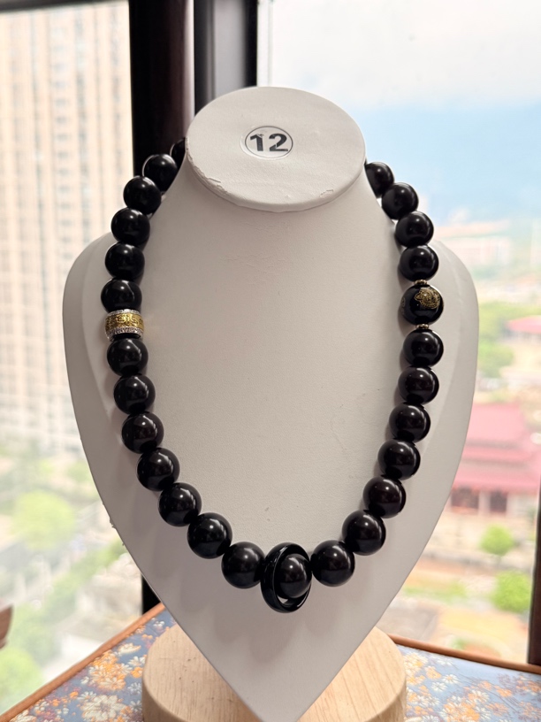 时来运转 路通通  菩提双圈 15尺寸文玩手串