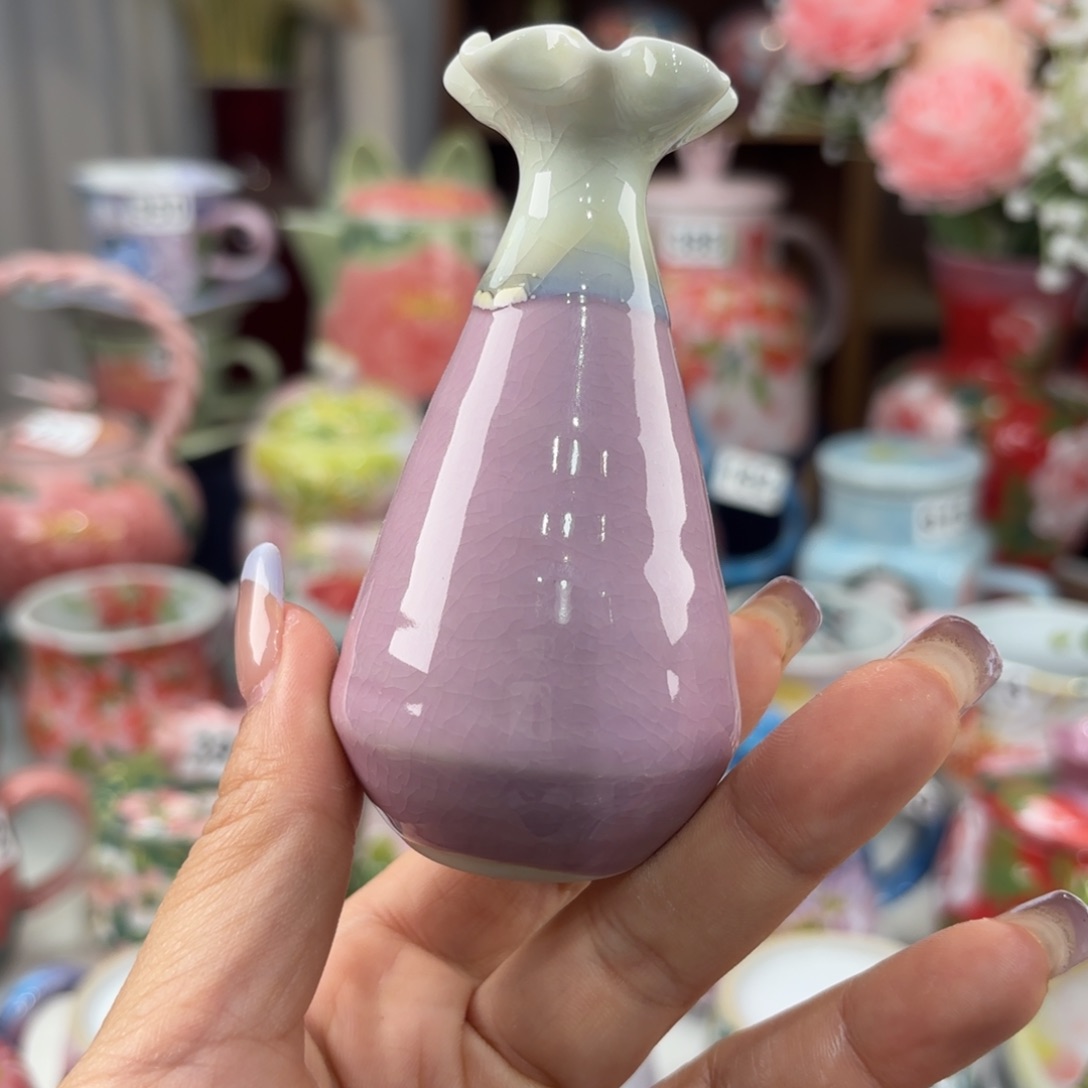 瓷片景德镇手绘高温釉下彩陶瓷茶具