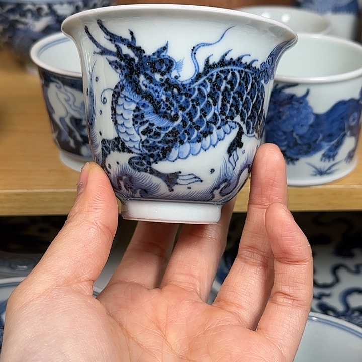 麒麟花卉主人杯明续幽蓝