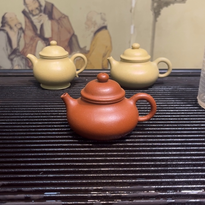 紫砂茶壶容天降坡泥