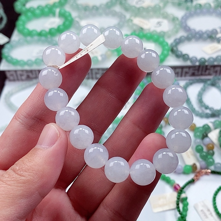 翡翠手链未镶嵌卡11