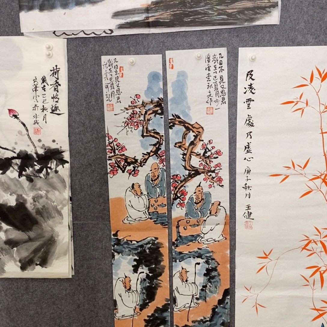 国画手写手绘国画作品80