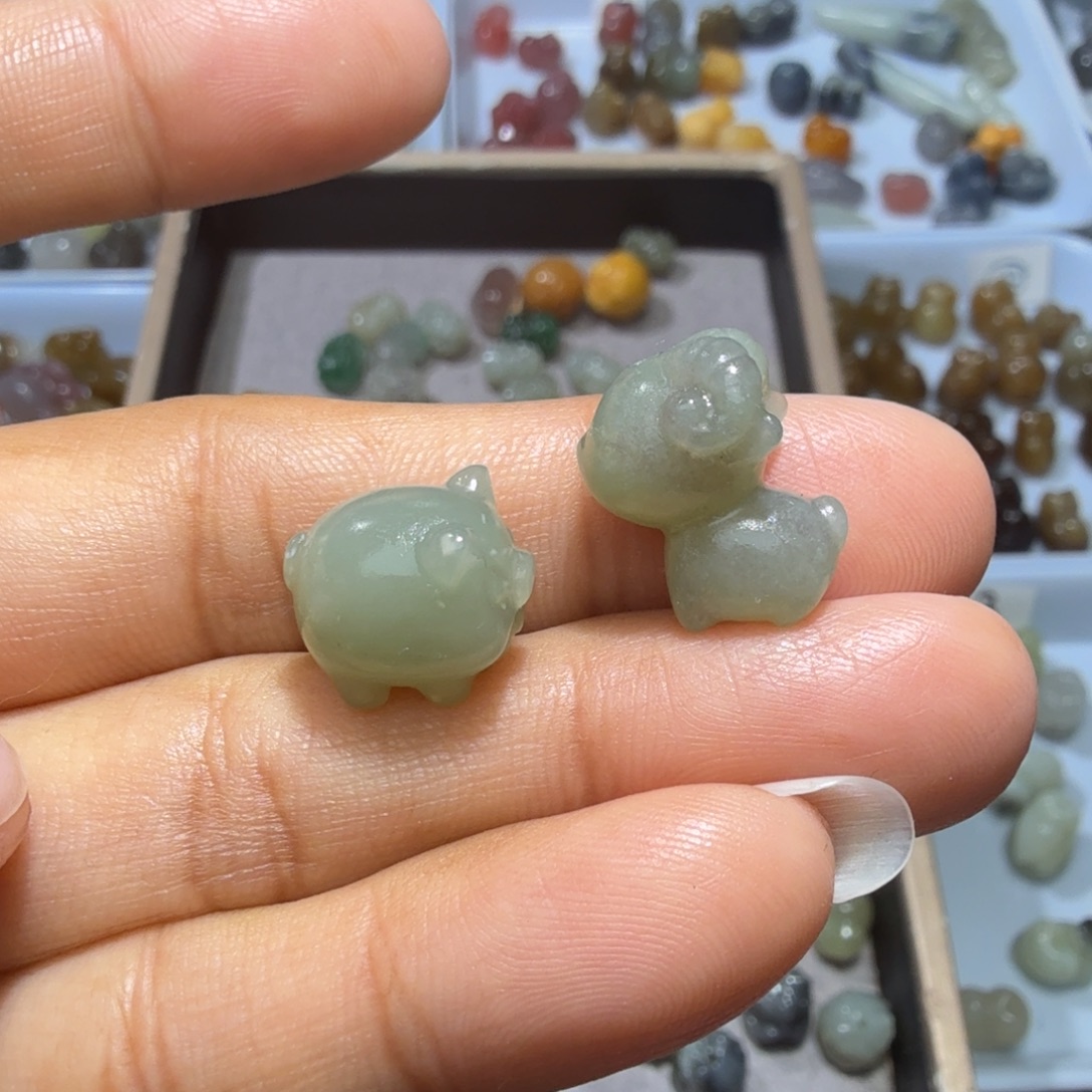 媛***）和田玉未镶嵌珠宝奇石