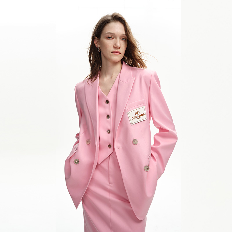 DI.AD 2025春季新款纯色百搭设计感西装外套