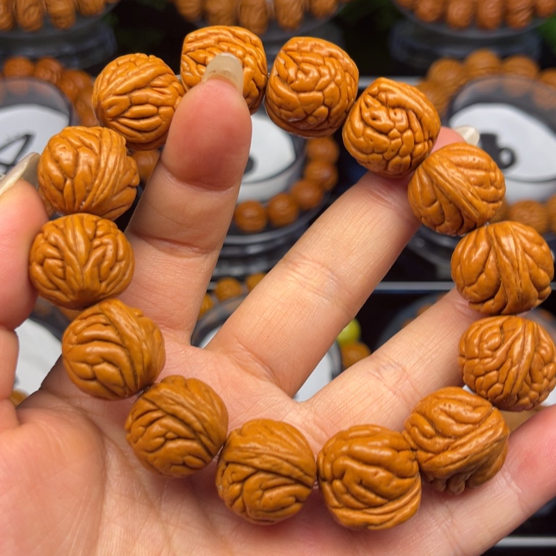 桃核手串小*桃核单圈
