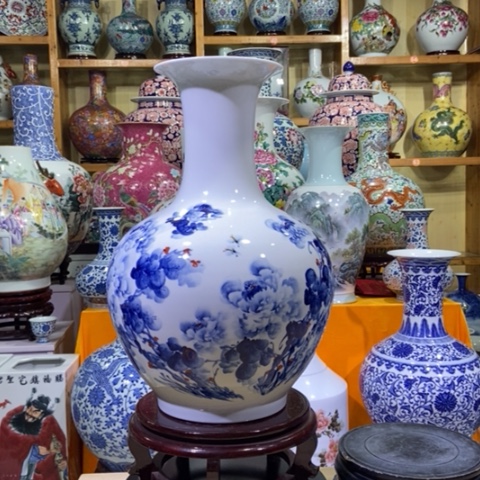 瓶景德镇陶瓷摆件