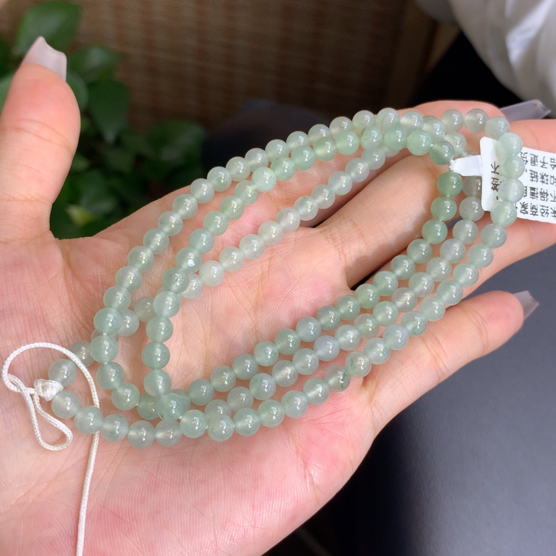 翡翠手链未镶嵌卡4.9冰晴项链