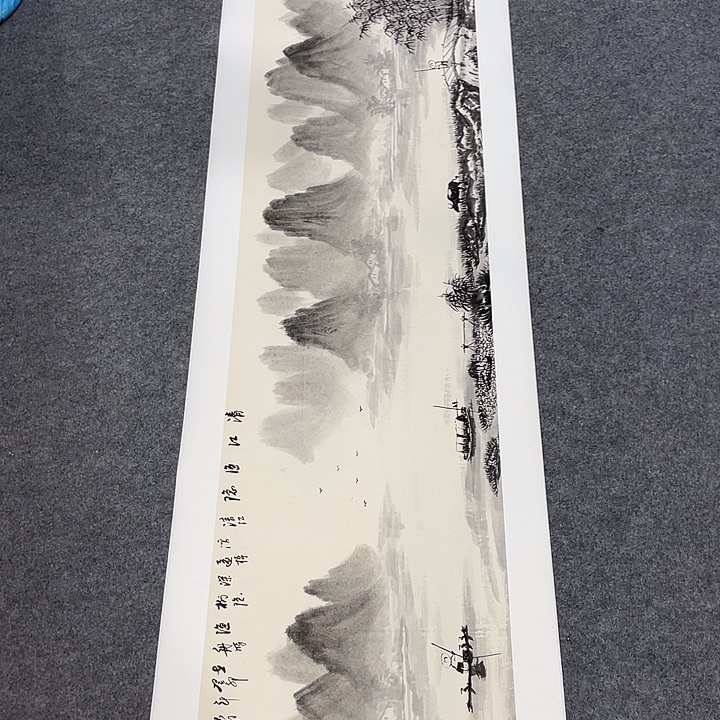 国画今天上午国画作品展示