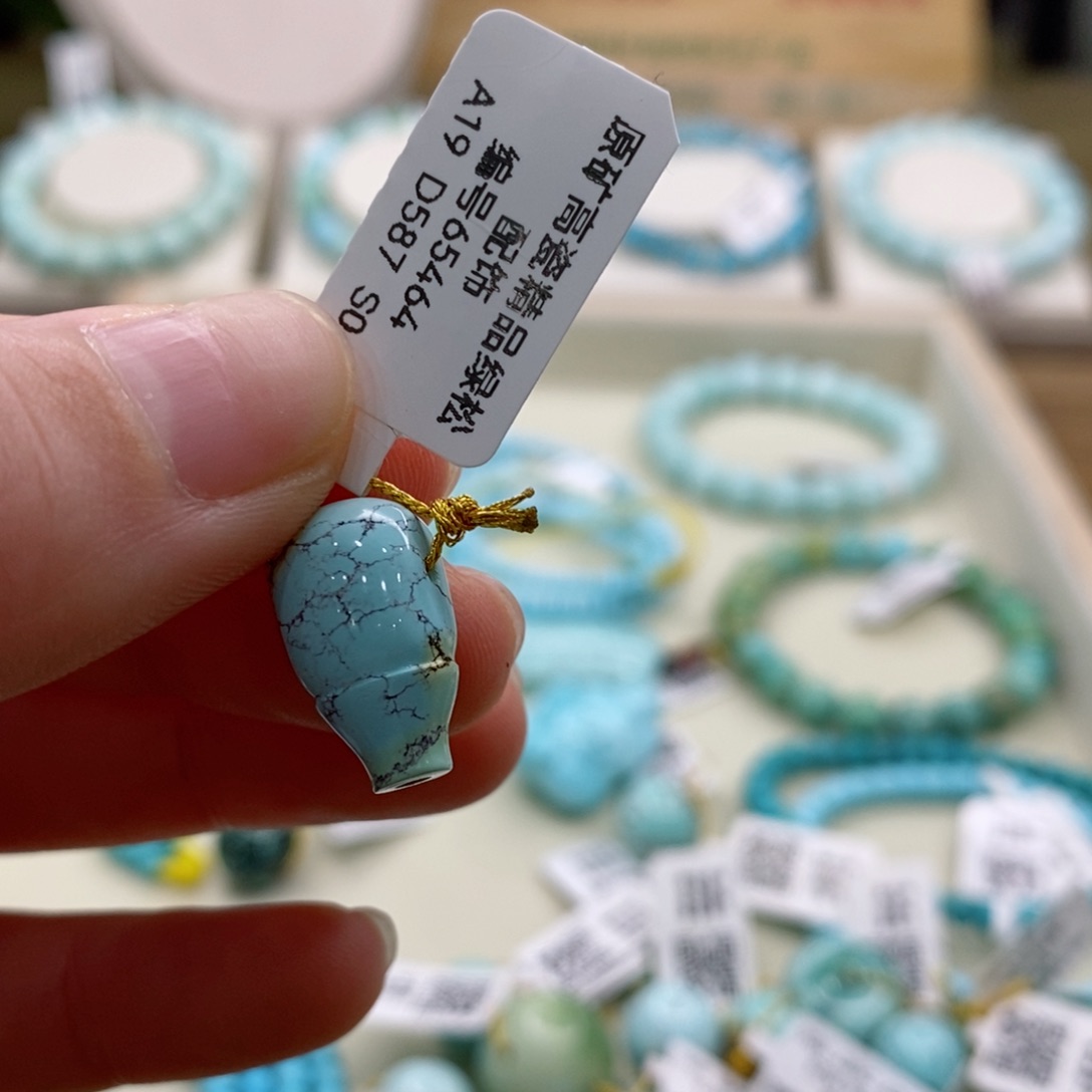 绿松石珠宝奇石未镶嵌