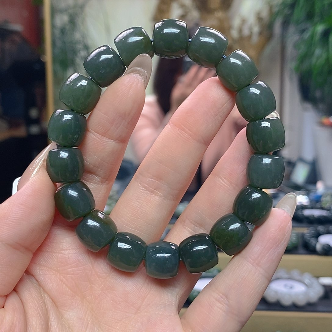 未镶嵌手串和田玉