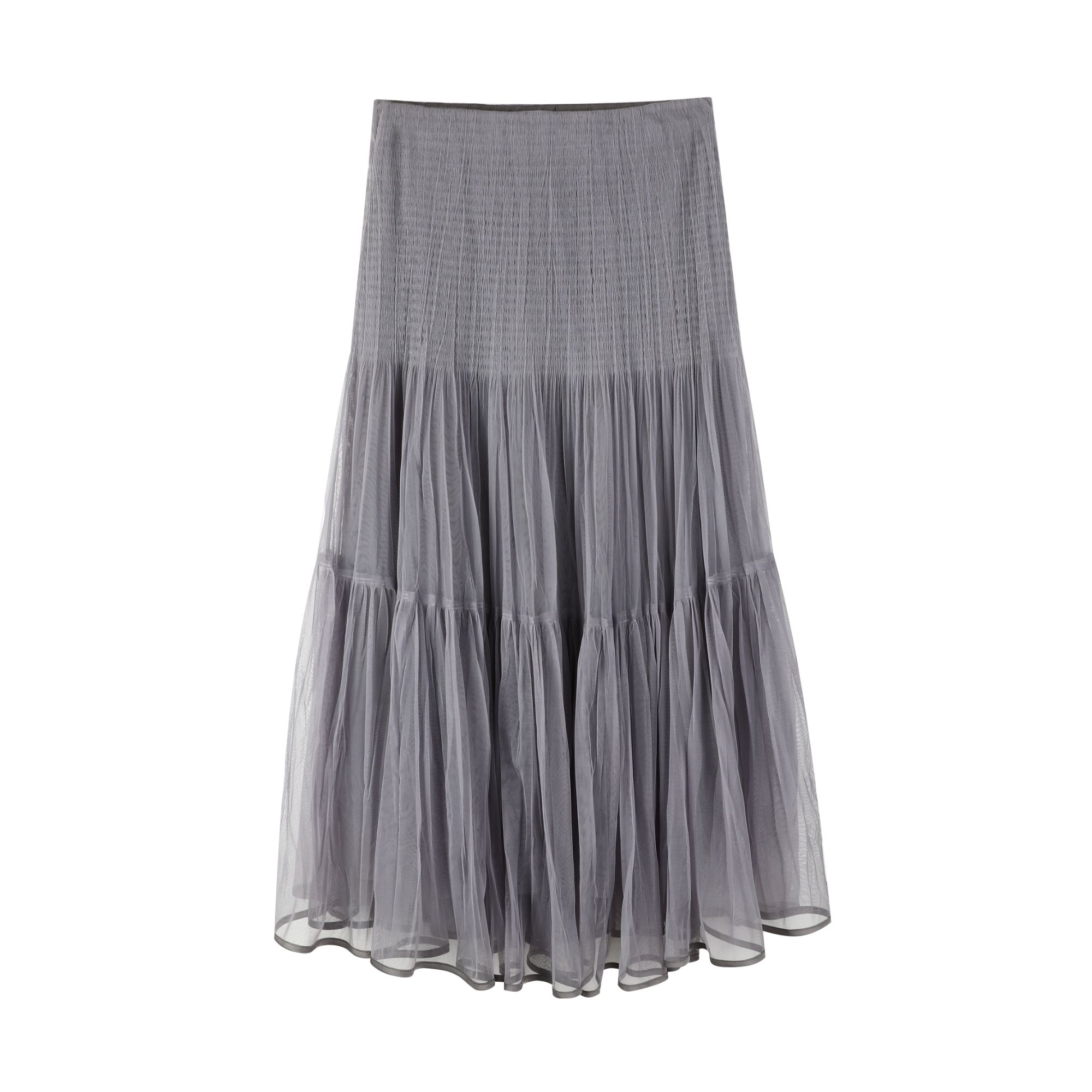 半身裙蛋糕花苞月光波嬉风25夏新0237