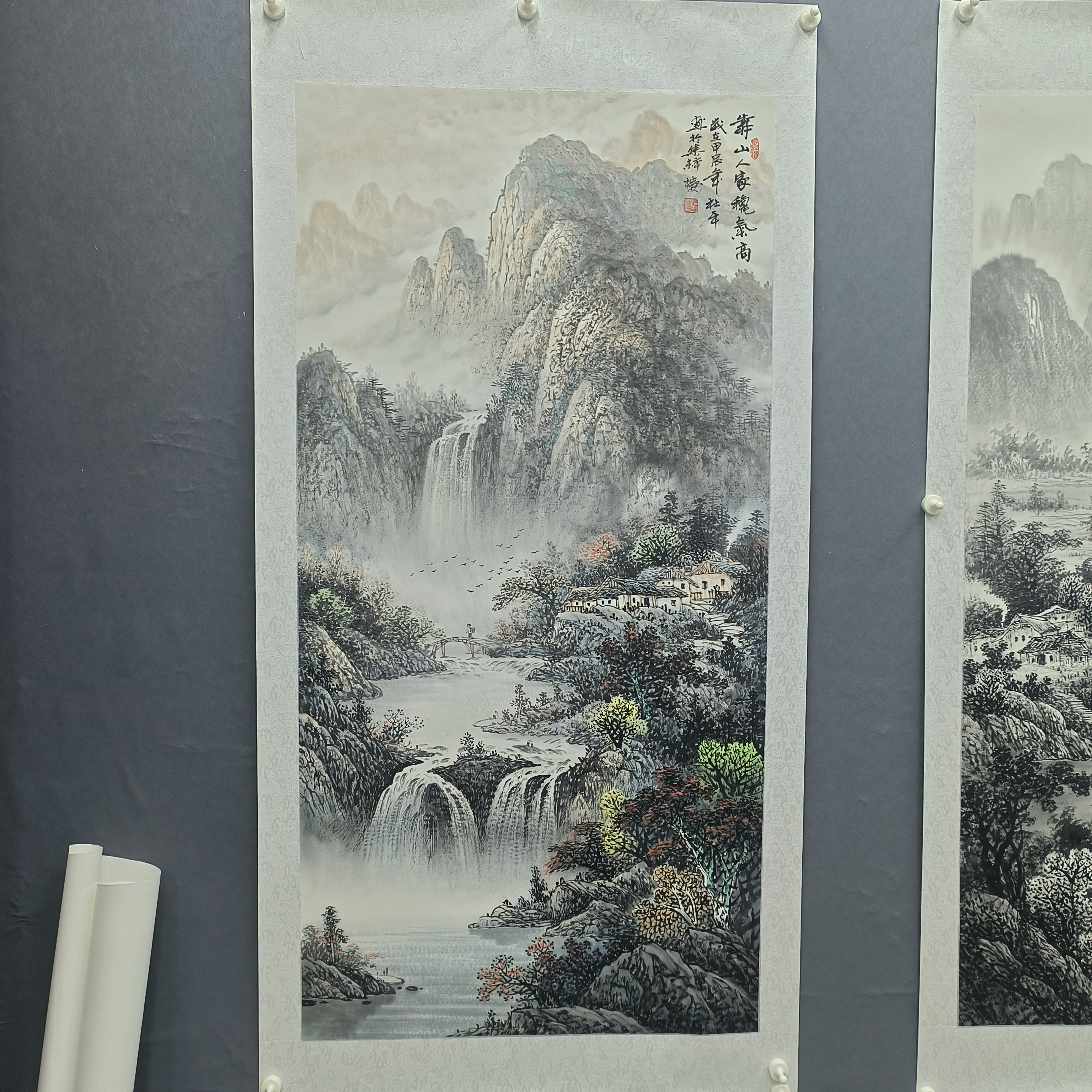 杜平 四尺140-70  山水