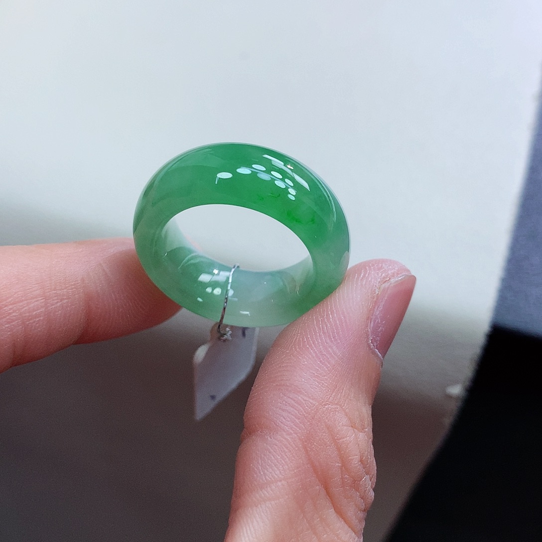 未镶嵌戒指翡翠16-17号
