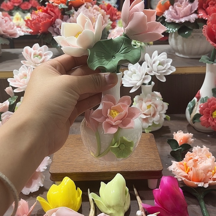 瓷片陶瓷工艺品摆件