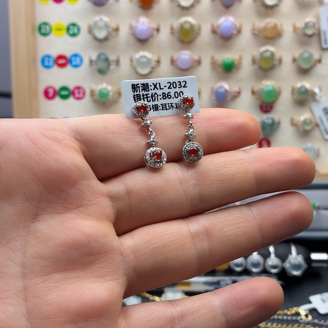 翡翠未镶嵌戒指天然缅甸A货翡翠，假一赔三