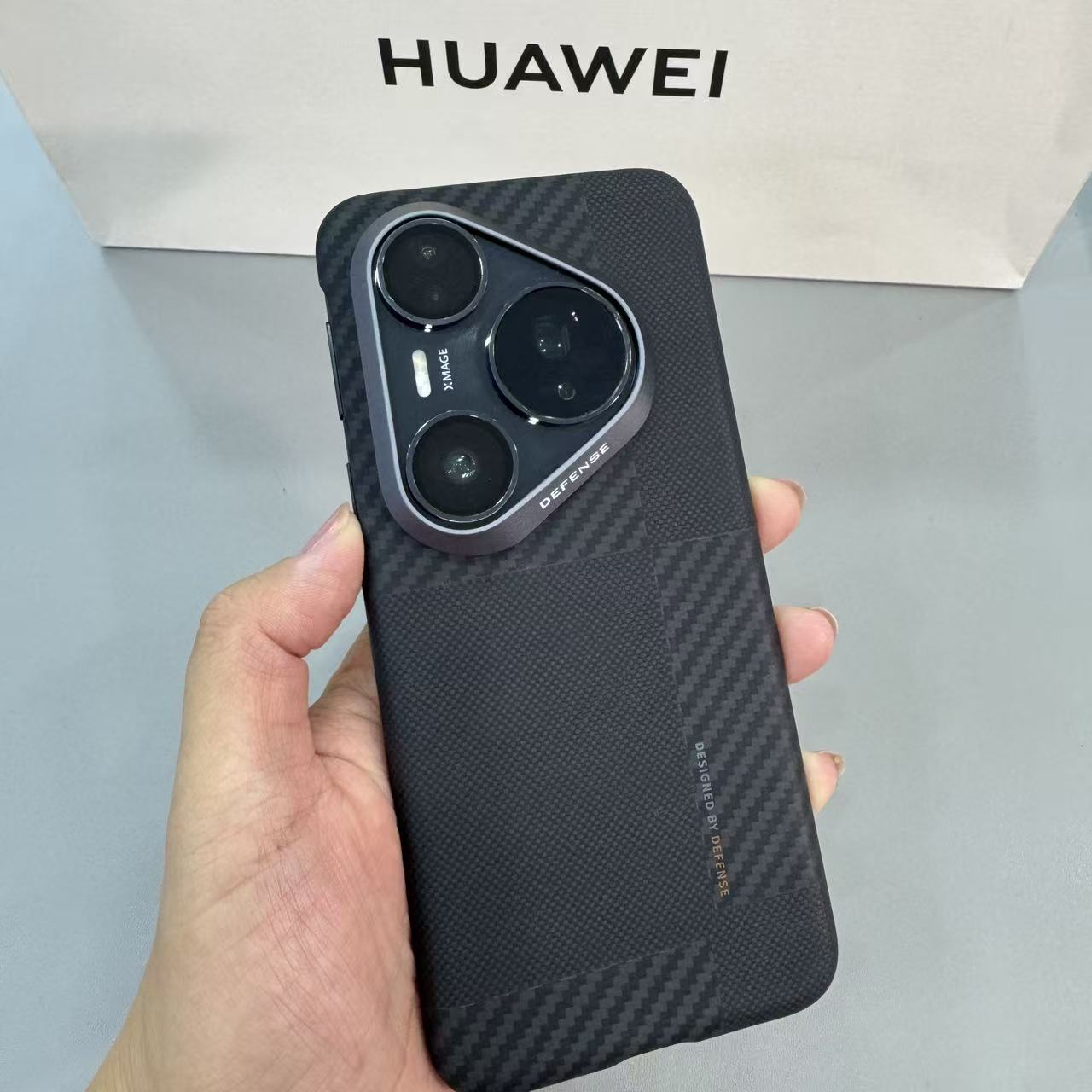 适用华为P80pro/70pro手机壳P70ultra磁吸凯夫拉壳