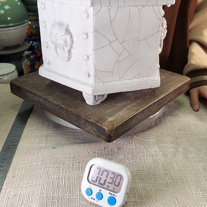 有***8泳坤堂石湾花盆陶瓷