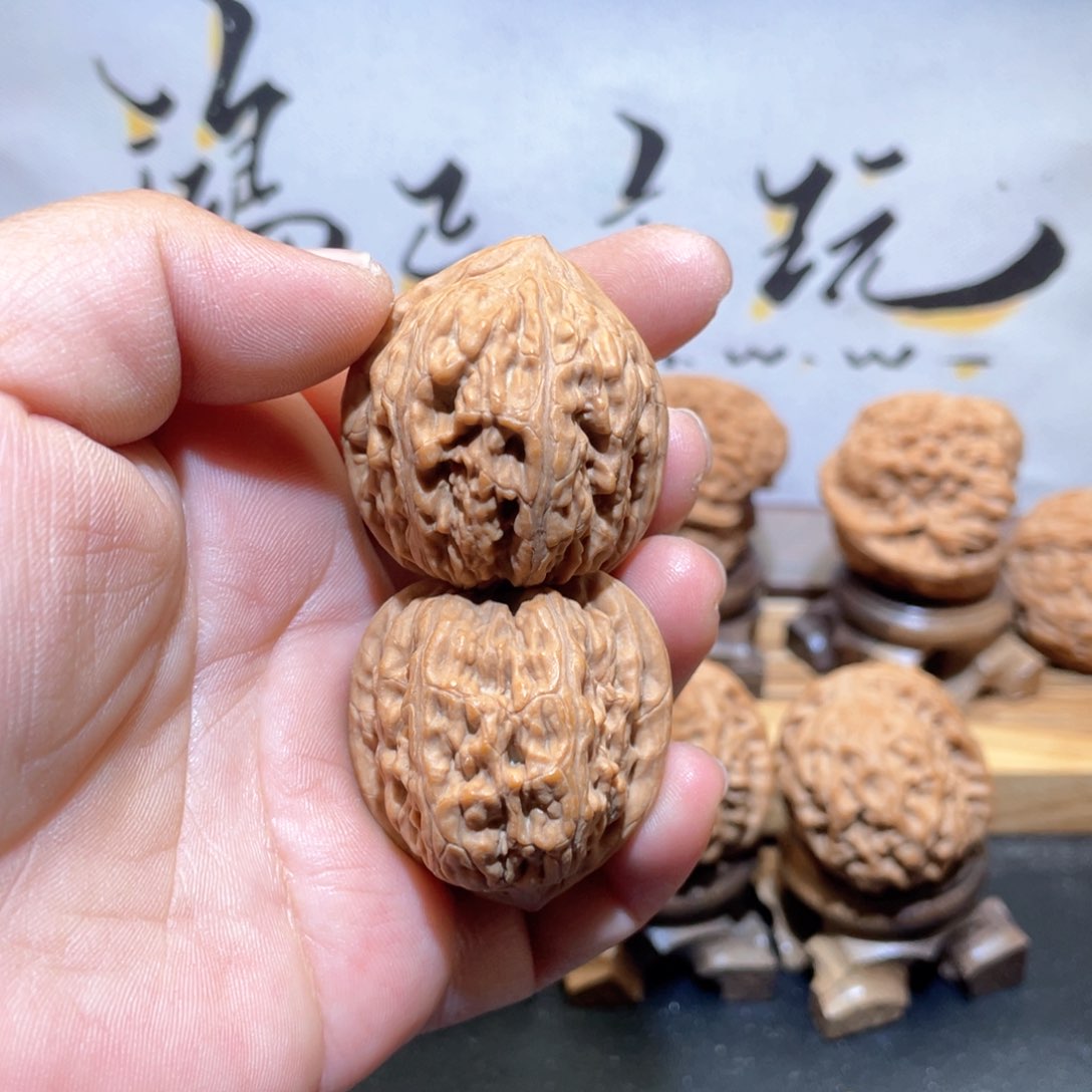 桃核吊坠33原生树金龟子