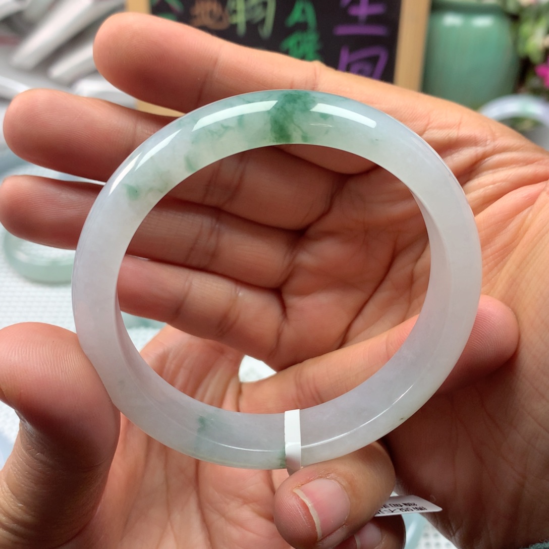 翡翠手镯未镶嵌甜*2号