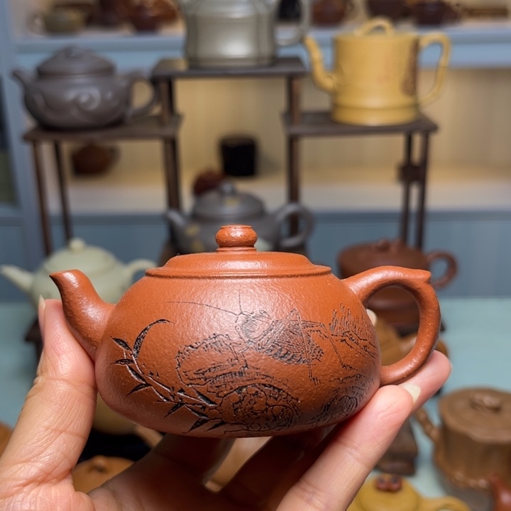 茶壶紫砂手工制作