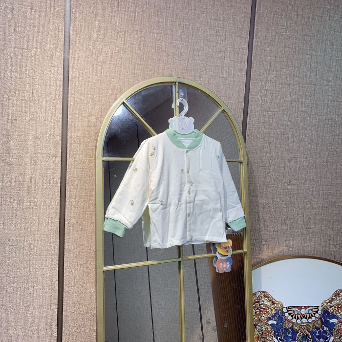 AH427   宝宝拼接棉花上衣外套