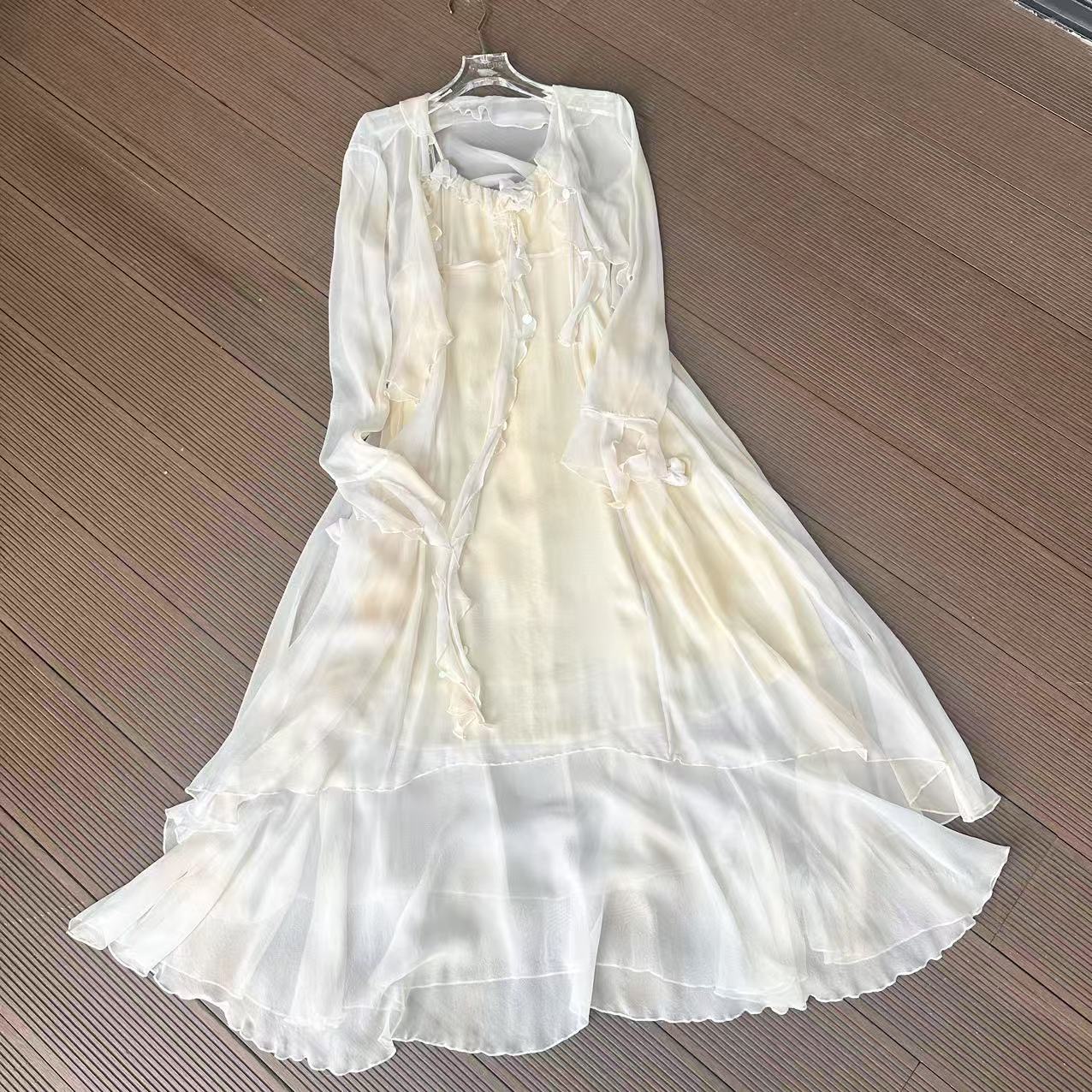 【2025-芷若】百分100桑蚕丝连衣裙26-123