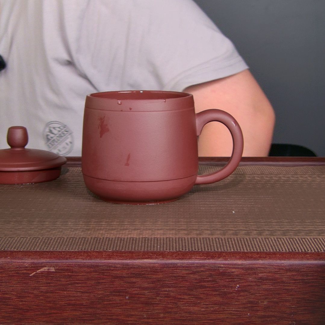 茶杯紫砂高货放漏