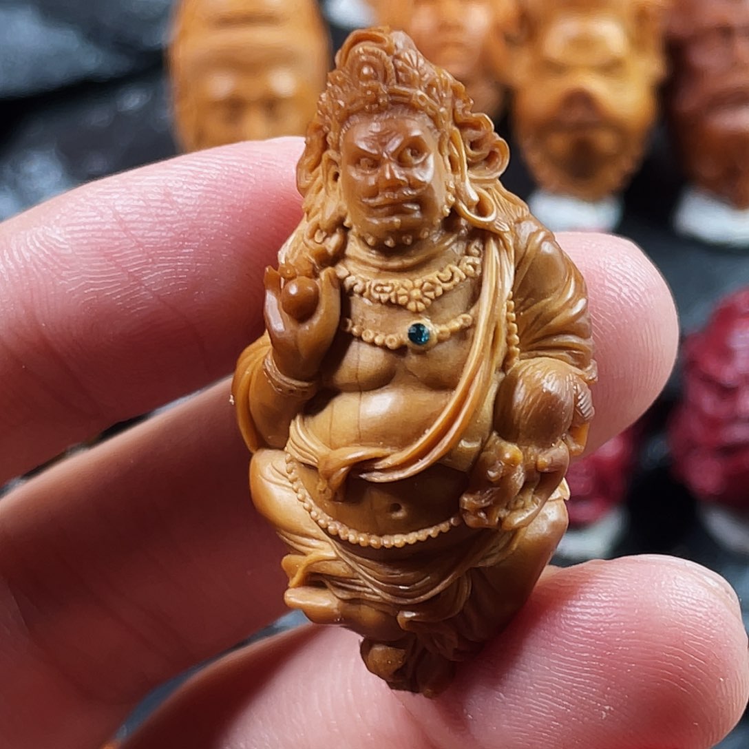 手串/手链橄榄核黄财神