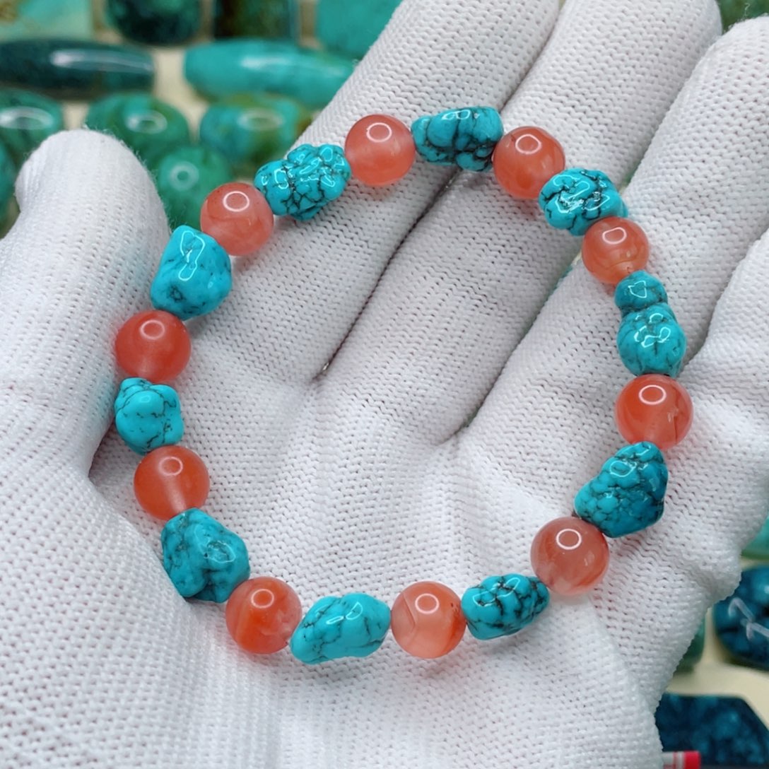 绿松石珠宝奇石未镶嵌