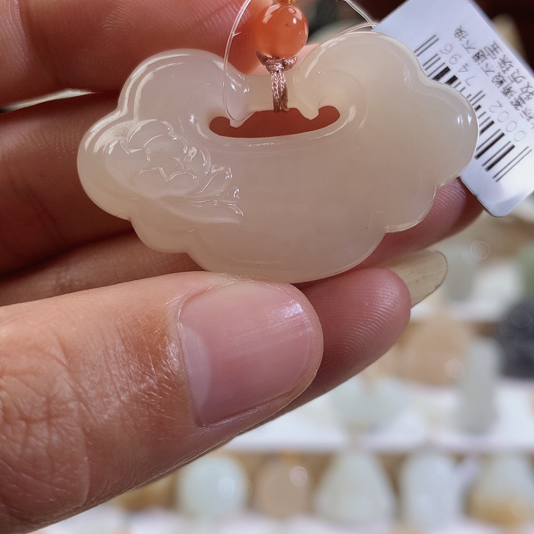 和田玉手链未镶嵌糊**糊