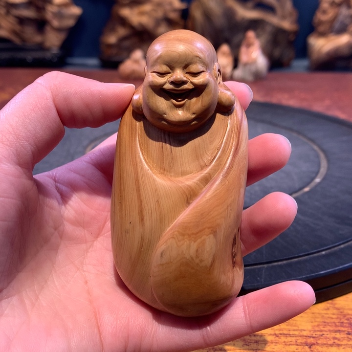 柏木（崖柏）根雕摆件