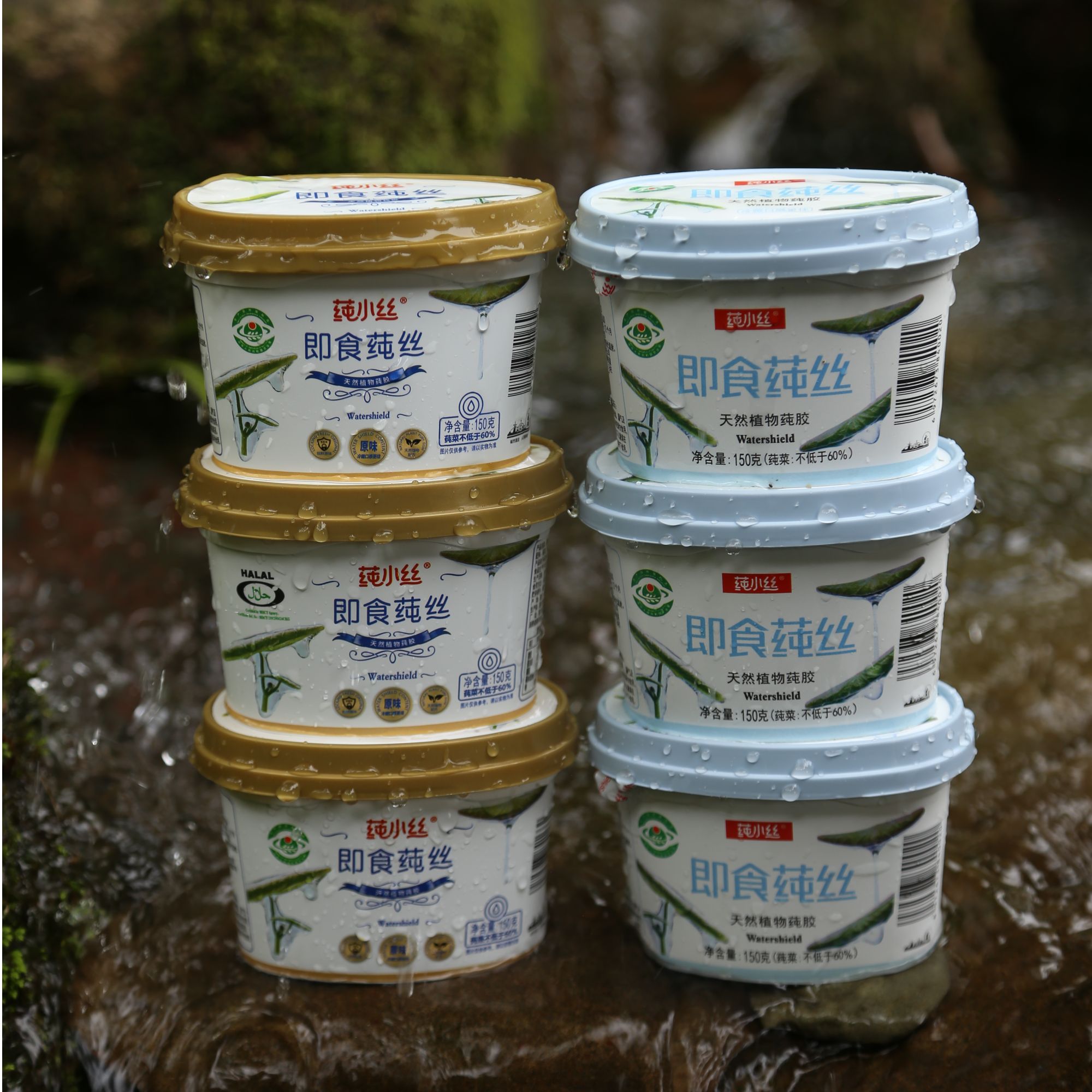 莼小丝6＋2（送）莼菜丝滑圆润甄选即食零食礼品150克*8