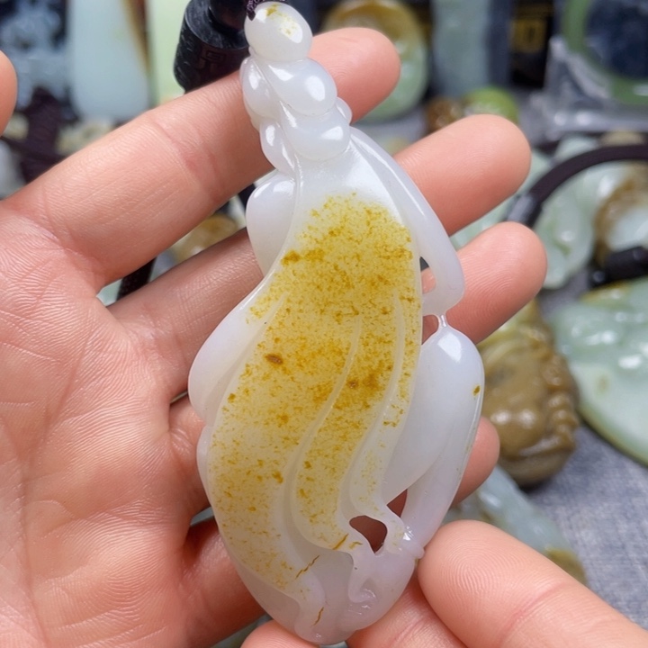 和田玉挂件未镶嵌