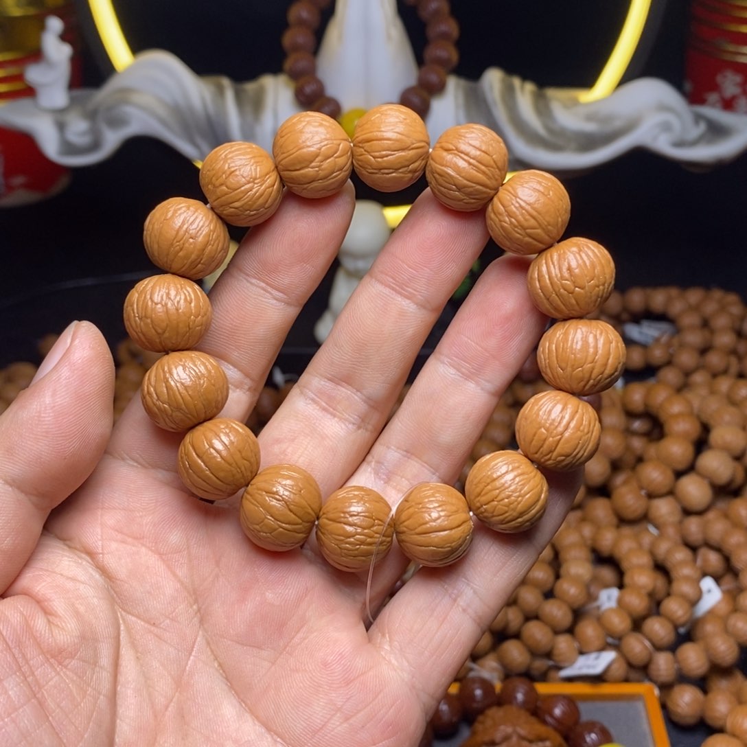 手串/手链核桃心****果聚宝盆16大