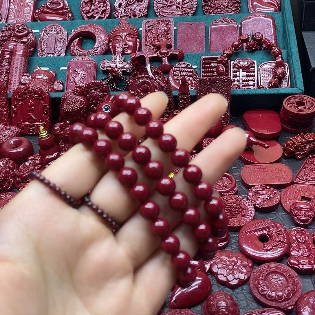 天然辰砂朱砂手串