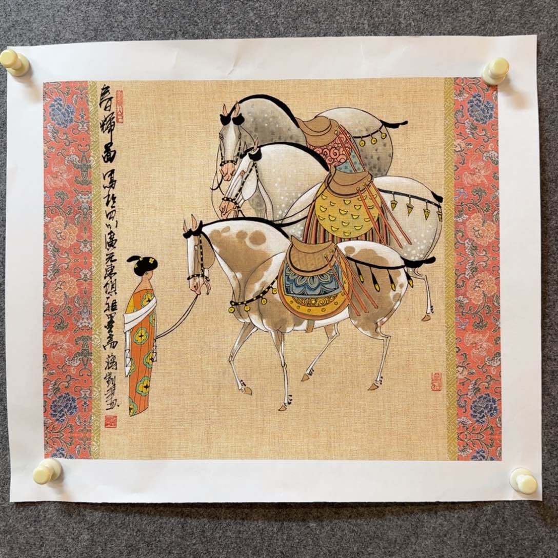 国画蒋凯老师手绘作品