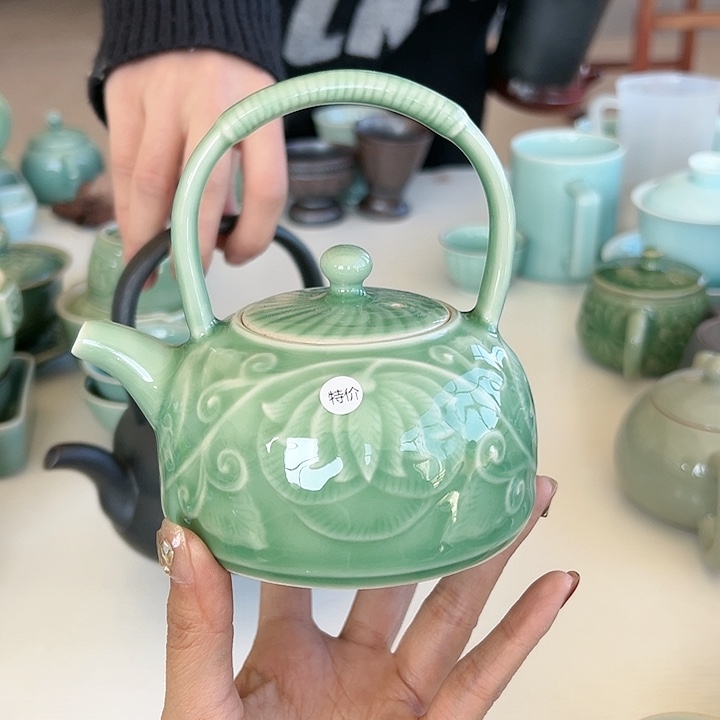 小米茶器龙泉青瓷