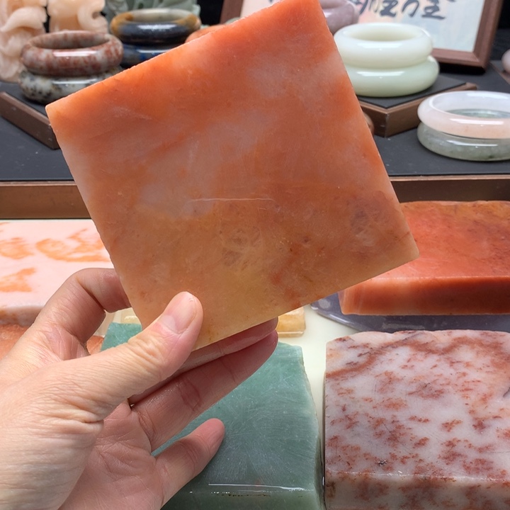 石英岩玉未镶嵌手镯