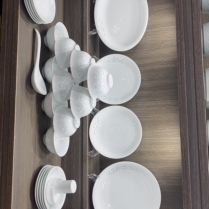 陶摆件景德镇玲珑瓷58件