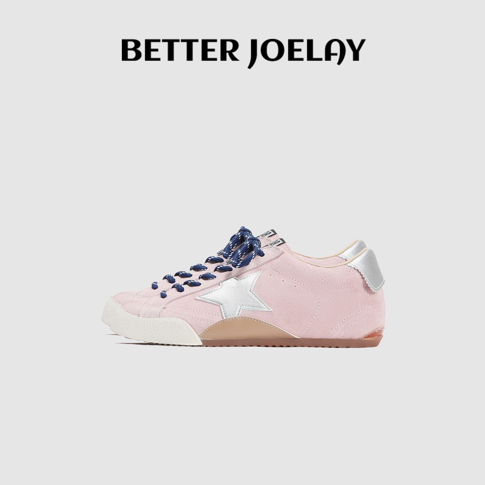 BETTER JOELAY -【踏星途步】休闲复古休闲低帮平底鞋百搭时尚X109